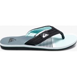 Quiksilver - Japonki. Szare klapki i japonki męskie Quiksilver, z gumy. W wyprzedaży za 79.90 zł.
