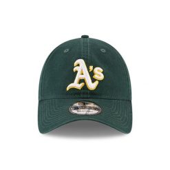 Czapka z daszkiem New Era 9TWENTY MLB Core Classic 2.0 Oakland Athletics. Zielone czapki męskie New Era, bez wzorów, casualowe. Za 170.00 zł.