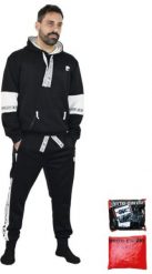 Dres kompletny męski Pierre Cardin Paris techniczny z kapturem duże rozmiary 3XL-5XL KOLEKCJA 2025 ROK szary XXXXL. Szare komplety dresowe męskie Fila, bez wzorów, z dresówki, bez ramiączek, z kapturem. Za 385.78 zł.