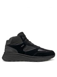 Geox Sneakersy U Spherica Actif X1 U56HGA 02285 C9999 Czarny. Czarne buty sportowe na co dzień męskie Geox, m, bez wzorów, ze skóry, bez ramiączek, bez kaptura. Za 469.99 zł.