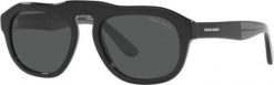 Giorgio Armani Męskie okulary przeciwsłoneczne GIORGIO ARMANI model AR8173-500187 (Szkło/Zausznik/Mostek) 52/19/145 mm) NoSize. Okulary przeciwsłoneczne męskie Giorgio Armani, bez wzorów, szklane. Za 635.71 zł.