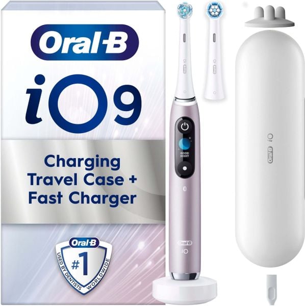 Szczoteczka Oral-B iO Series 9s szczoteczka elektryczna, rose. Czerwone szczoteczki elektryczne ORAL-B. Za 1,300.44 zł.