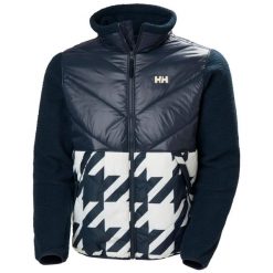 Kurtka puchowa Helly Hansen Village Hybrid. Niebieskie kurtki męskie Helly Hansen, na zimę, m, bez wzorów, z puchu, bez ramiączek, bez kaptura. W wyprzedaży za 680.50 zł.