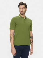 Marc O'Polo Polo 522 2034 53034 Zielony Regular Fit. Zielone koszulki polo męskie Marc O'Polo, m, bez wzorów, z bawełny, bez kołnierzyka, bez ramiączek. Za 199.99 zł.