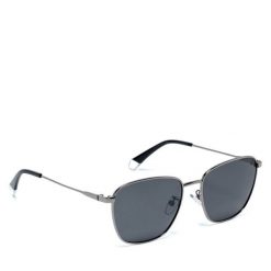 Okulary przeciwsłoneczne Polaroid. Czarne okulary przeciwsłoneczne męskie Polaroid, bez wzorów. Za 229.99 zł.