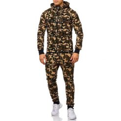REDOX Dres Męski 47005-1 Khaki Moro r. S. Komplety dresowe męskie marki REDOX. Za 170.00 zł.