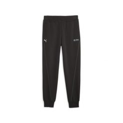 Puma Spodnie Mapf1 62114801. Czarne spodnie dresowe męskie Puma, bez wzorów, z dresówki. Za 211.99 zł.