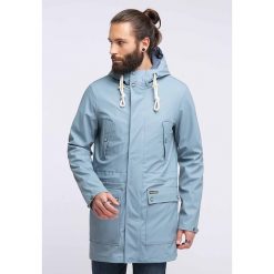 Parka przeciwdeszczowa w kolorze błękitnym. Parki męskie marki Schmuddelwedda Men. W wyprzedaży za 429.95 zł.
