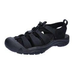 Sandały męskie, Keen Newport H2. Czarne buty zimowe męskie Keen, z gumy, bez zapięcia. Za 510.65 zł.