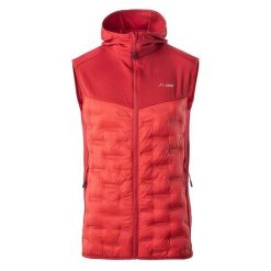 Męska Pikowana Kamizelka Ocieplana PrimaLoft Emin II. Czerwone kamizelki męskie ELBRUS, m, bez kaptura. Za 332.99 zł.