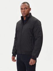 Geox Kurtka bomber Vincit M5620C T3127 F9000 Czarny Regular Fit. Czarne kurtki męskie Geox, m, bez wzorów, z syntetyku, bez ramiączek, bez kaptura. Za 809.99 zł.