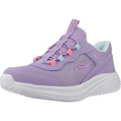 Buty SKECHERS BOUNDER PRO Fioletowy. Fioletowe buty trekkingowe męskie Skechers, bez wzorów, z syntetyku, bez zapięcia, trekkingowe, skechers sport. Za 216.99 zł.