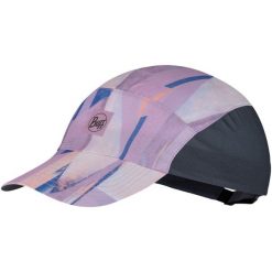Czapka z daszkiem BUFF SPEED CAP SHANE LILAC. Fioletowe czapki męskie Buff, bez wzorów, sportowe. W wyprzedaży za 90.94 zł.