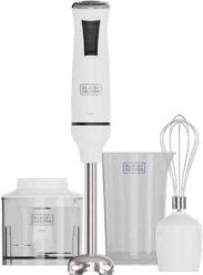 Black & Decker BXHBA750E hand blender set 750W white. Blendery Dell. Za 148.09 zł.