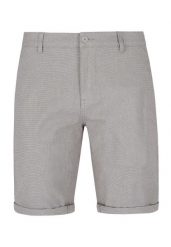 P-SHAD. Szare szorty męskie Volcano, bez wzorów, z bawełny, wizytowe. Za 159.99 zł.