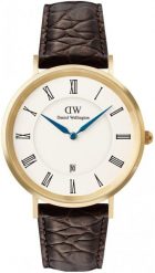 Zegarek Daniel Wellington Zegarek męski Daniel Wellington DW00100912 brązowy. Brązowe zegarki męskie Daniel Wellington. Za 779.00 zł.