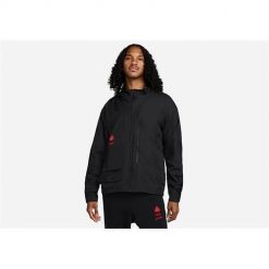 Kurtka uniwersalna męska Nike Kyrie Lightweight. Czarne kurtki męskie Nike, m, bez wzorów, z syntetyku, bez kaptura, do biegania. Za 549.00 zł.