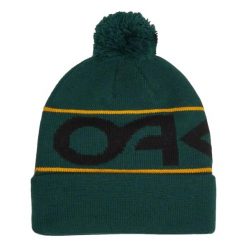 Czapka Zimowa Unisex Oakley Factory Cuff Beanie. Zielone czapki męskie Oakley, na zimę, bez wzorów, sportowe. Za 88.99 zł.