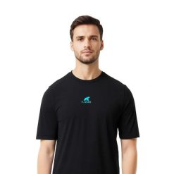 Koszulka sportowa Performance męska. Czarne t-shirty sportowe męskie FJORK MERINO, m, bez wzorów, z elastanu, sportowe, bez ramiączek. Za 399.00 zł.