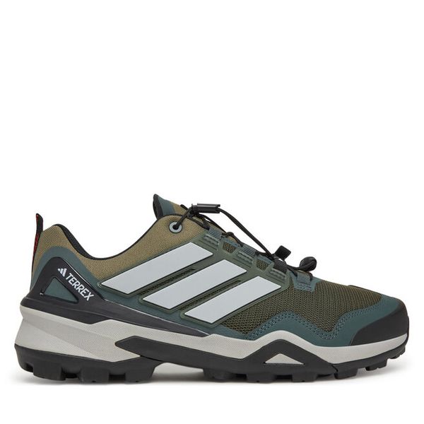 Trekkingi adidas. Brązowe buty trekkingowe męskie ADIDAS, bez wzorów, bez zapięcia, trekkingowe, adidas terrex. Za 419.99 zł.