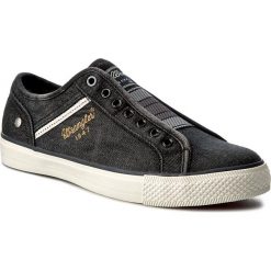 Tenisówki WRANGLER - Starry Slip On Denim WF085267E Black/Denim 337. Trampki męskie marki Wrangler. W wyprzedaży za 169.00 zł.