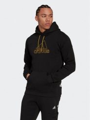 Adidas Bluza M Fi Wtr HK2159 Czarny Regular Fit. Czarne bluzy nierozpinane męskie ADIDAS, m, bez wzorów, z bawełny, bez ramiączek, bez kaptura. Za 299.99 zł.