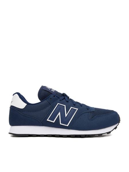 New Balance Sneakersy C-GM500 Granatowy. Niebieskie buty sportowe na co dzień męskie New Balance, m, bez wzorów, z materiału, bez ramiączek, bez kaptura. Za 289.99 zł.