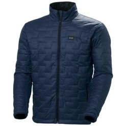Kurtka puchowa Helly Hansen Lifaloft. Niebieskie kurtki narciarskie i snowboardowe męskie Helly Hansen, na zimę, m, bez wzorów, z puchu, bez kaptura, narciarskie. W wyprzedaży za 652.50 zł.