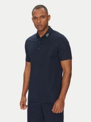 Lacoste Polo DH2341 Granatowy Regular Fit. Niebieskie koszulki polo męskie Lacoste, m, bez wzorów, z syntetyku, sportowe, bez kołnierzyka, bez ramiączek. Za 419.99 zł.