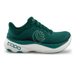Buty trailowe Topo Athletic Aura. Białe buty do biegania męskie Topo Athletic, bez wzorów, bez zapięcia, do biegania. W wyprzedaży za 702.00 zł.