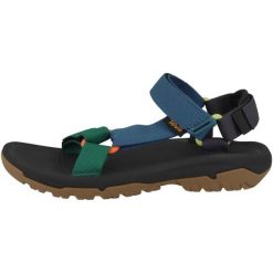 Buty do chodzenia męskie Teva Hurricane Xlt2. Niebieskie buty trekkingowe męskie Teva, bez wzorów, z materiału, sportowe, bez obcasa, bez zapięcia. Za 371.00 zł.