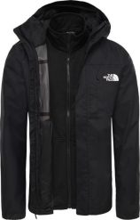 Kurtka męska The North Face Quest Triclimate czarna r. XL. Czarne kurtki męskie The North Face, m, bez wzorów, bez ramiączek, bez kaptura. Za 807.45 zł.