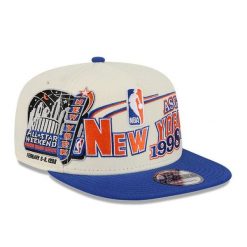 Czapka New Era All Star Game NY Knicks biała. Białe czapki męskie New Era, bez wzorów, retro. Za 196.70 zł.