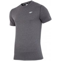 4F Męska Koszulka H4Z17 tsmf001 Ciemny Szary Melanż S. T-shirty sportowe męskie marki 4f. W wyprzedaży za 49.00 zł.