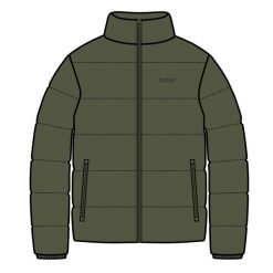 Kurtka Rox R-nevis Green Militar. Zielone kurtki męskie ROXON, na zimę, l, bez wzorów, bez ramiączek, bez kaptura. Za 224.99 zł.