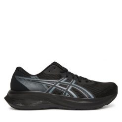 Buty do biegania Asics. Czarne buty do biegania męskie Asics, bez wzorów, bez zapięcia, do biegania. Za 219.99 zł.