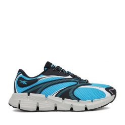 Buty do biegania Reebok. Niebieskie buty do biegania męskie Reebok, bez wzorów, bez zapięcia, do biegania. Za 229.99 zł.