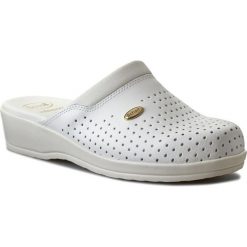 Klapki SCHOLL - Clog Back Guard F20175 1065 410 White. Białe klapki i japonki męskie Scholl, ze skóry. Za 265.00 zł.