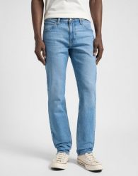 MESKIE SPODNIE LEE DAREN ZIP FLY SOREN 112363711. Jeansy męskie Lee, bez wzorów, z jeansu. Za 219.99 zł.