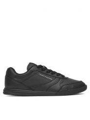 Tommy Hilfiger Sneakersy Lopro Cup Leather FM0FM05677 Czarny. Czarne buty sportowe na co dzień męskie Tommy Hilfiger, m, bez wzorów, ze skóry, bez ramiączek, bez kaptura. Za 449.99 zł.