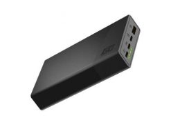 GREEN CELL POWERBANK POWERPLAY 20S CZARNY 20000MAH 22,5W 3X USB-C PD 1X USB-A. Czarne powerbanki Green Cell. Za 123.99 zł.