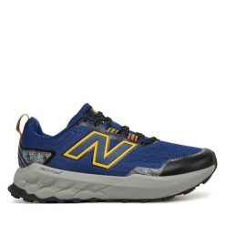 Buty do biegania New Balance. Niebieskie buty do biegania męskie New Balance, bez wzorów, bez zapięcia, do biegania. Za 399.99 zł.