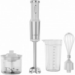 Hand Blender, 1200W in CB, White, Tiger Teeth Cutter, Whisk, Food Processor, Cup. Blendery Aeno. Za 172.38 zł.