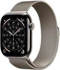 Smartwatch Apple Watch 11 GPS + Cellular 46mm Natural Titanium Milanese Loop S/M Szary (MFCY4ZR/A). Szare zegarki smartwatch Apple. Za 3,969.98 zł.