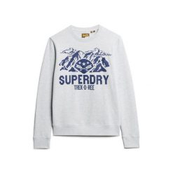 Kurtka puchowa Superdry Lo-fi Outdoors Graphic Crew. Szare kurtki męskie Superdry., m, bez wzorów, z puchu, bez ramiączek, bez kaptura. W wyprzedaży za 235.55 zł.