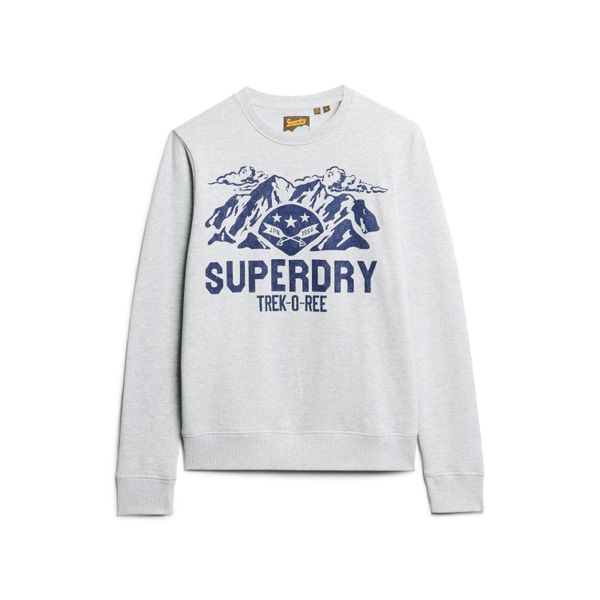 Kurtka puchowa Superdry Lo-fi Outdoors Graphic Crew. Szare kurtki męskie Superdry., m, bez wzorów, z puchu, bez ramiączek, bez kaptura. W wyprzedaży za 275.50 zł.