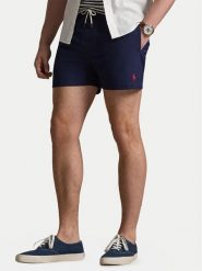 Polo Ralph Lauren Szorty kąpielowe 710B16721004 Granatowy Slim Fit. Niebieskie kąpielówki męskie Polo Ralph Lauren, m, bez wzorów, z syntetyku. Za 399.99 zł.