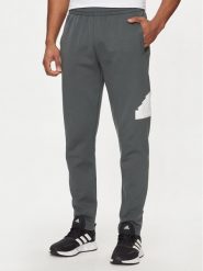 Adidas Spodnie dresowe Future Icons Badge of Sport IR9177 Szary Regular Fit. Szare długie spodnie sportowe męskie ADIDAS, bez wzorów, z bawełny. Za 189.99 zł.