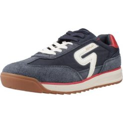 Buty REPLAY YARD ORIGIN Niebieski. Niebieskie buty zimowe męskie Replay, bez wzorów, ze skóry, sportowe, bez obcasa, bez zapięcia. Za 486.95 zł.