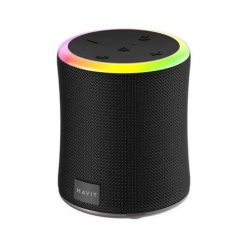 Głośnik bezprzewodowy bluetooth Havit SK832BT czarny. Czarne głośniki przenośne Havit. Za 104.99 zł.